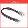 Rope 20pcs Waxed Necklace Cord With Lobster Clasp Extender Chain Brown