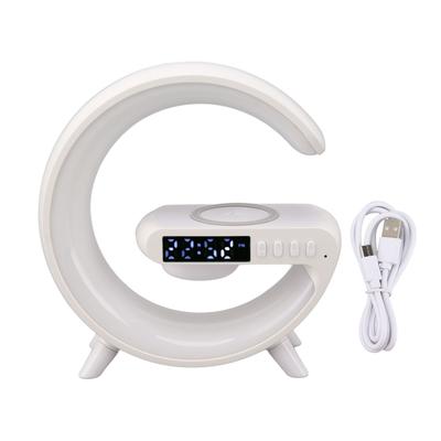 Bluetooth Speaker Night Light LED Wireless Charging Smart Sunrise Wake Up Pickup Ambient Lamp for