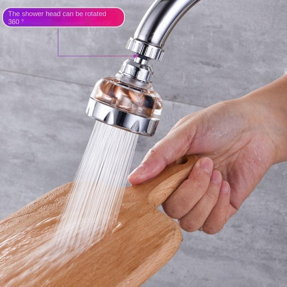 Adjustable Kitchen Faucet 360° Rotation Bath Faucet Connector Durable Splash-Proof Faucet  Kitchen