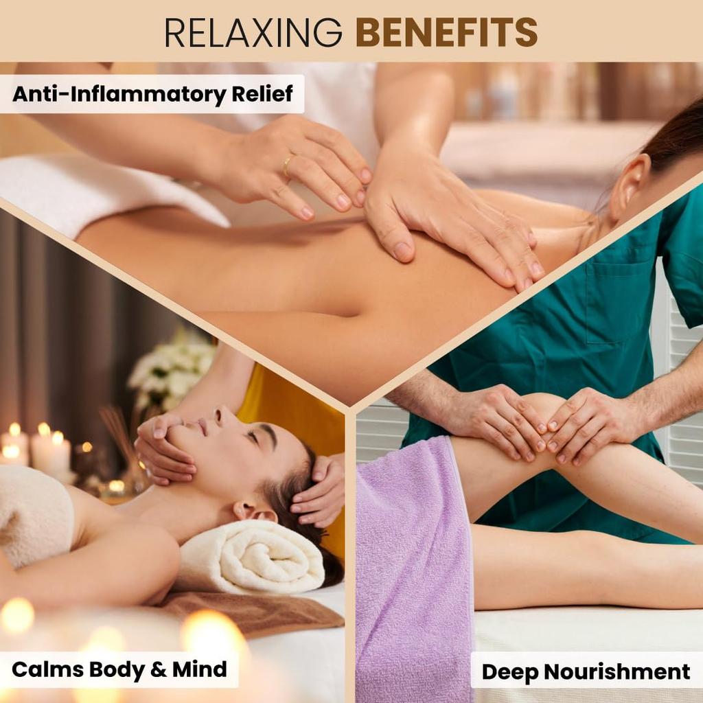 Dr.Ortho Rose & Oud Body Massage Oil 250ml Pack of 1 | Relaxing Aromatic Oil for Muscles & Skin