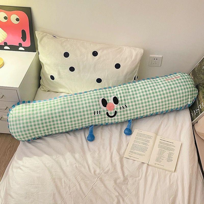 Jedwab lodowy chłodna długa poduszka do spania na boku - Zdejmowany i zmywalny pokrowiec dla dorosłych