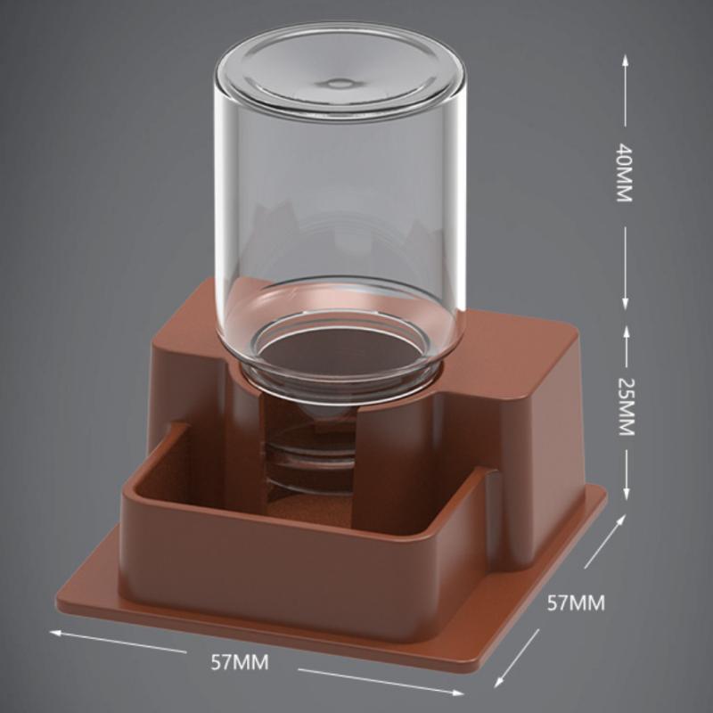 Reptile Water Bottle Automatic Water Feeder With Bottle For Tortoise Turtle Lizard Anti Drowning Water Dispense Pet Supplies