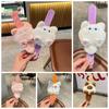 Pink Cat Plush Doll Slap Bracelet Siamese Cat Capybara Plush Wrist Band  Home Decor