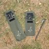 Outdoor Windproof Thickened Tent Pegs with Storage Bag - Large Iron Ground Inserts for Camping