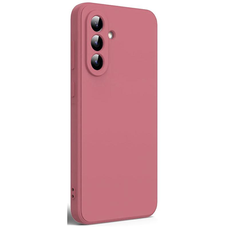 Liquid Silicone Case Full Body Camera Protect Case Cover Silicon Liquid Silicone Case Dark Purple For Samsung Galaxy A56