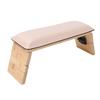 Foldable PU Leather Nail Hand Rest 3   Heights Nail Arm Rest for Nail Tech Salon Home Use Pink