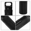 Aluminum Alloy Airtight Pill Container Bottle Portable Outdoor Edc Single Chamber Capsule Holder Waterproof Medicine Case Box