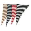 Écharpe Triangle Tricotée Tendance Châle Sangle pour Femmes Écharpe de Tête Rayée Accessoires Streetwear Esthétiques
