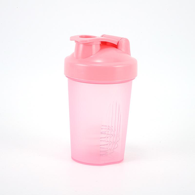 400ml Plastic Fitness Shaker Bottle for Protein Shakes and Meal Replacements