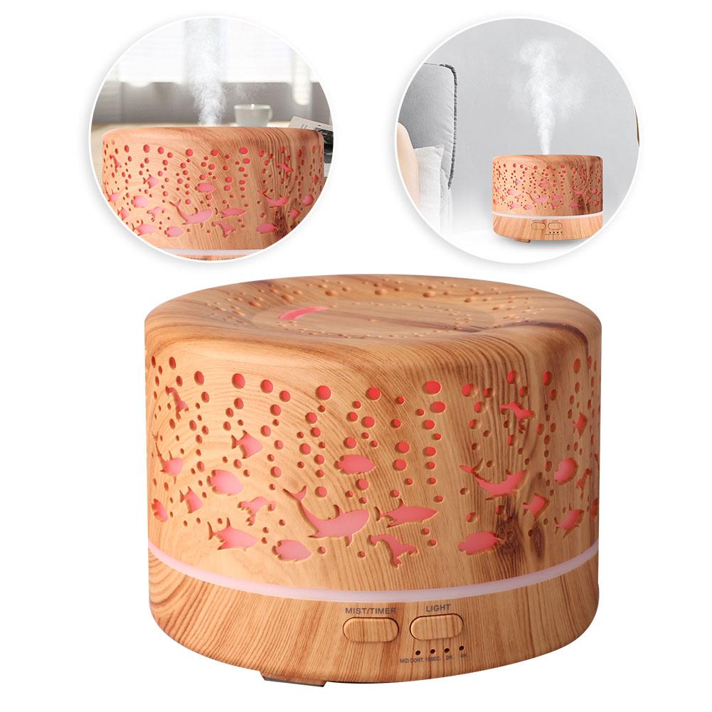 Aroma Essential Oil Diffuser Ultrasound Humidifier Aromatherapy Mist Humidifier110~240V EU Plug