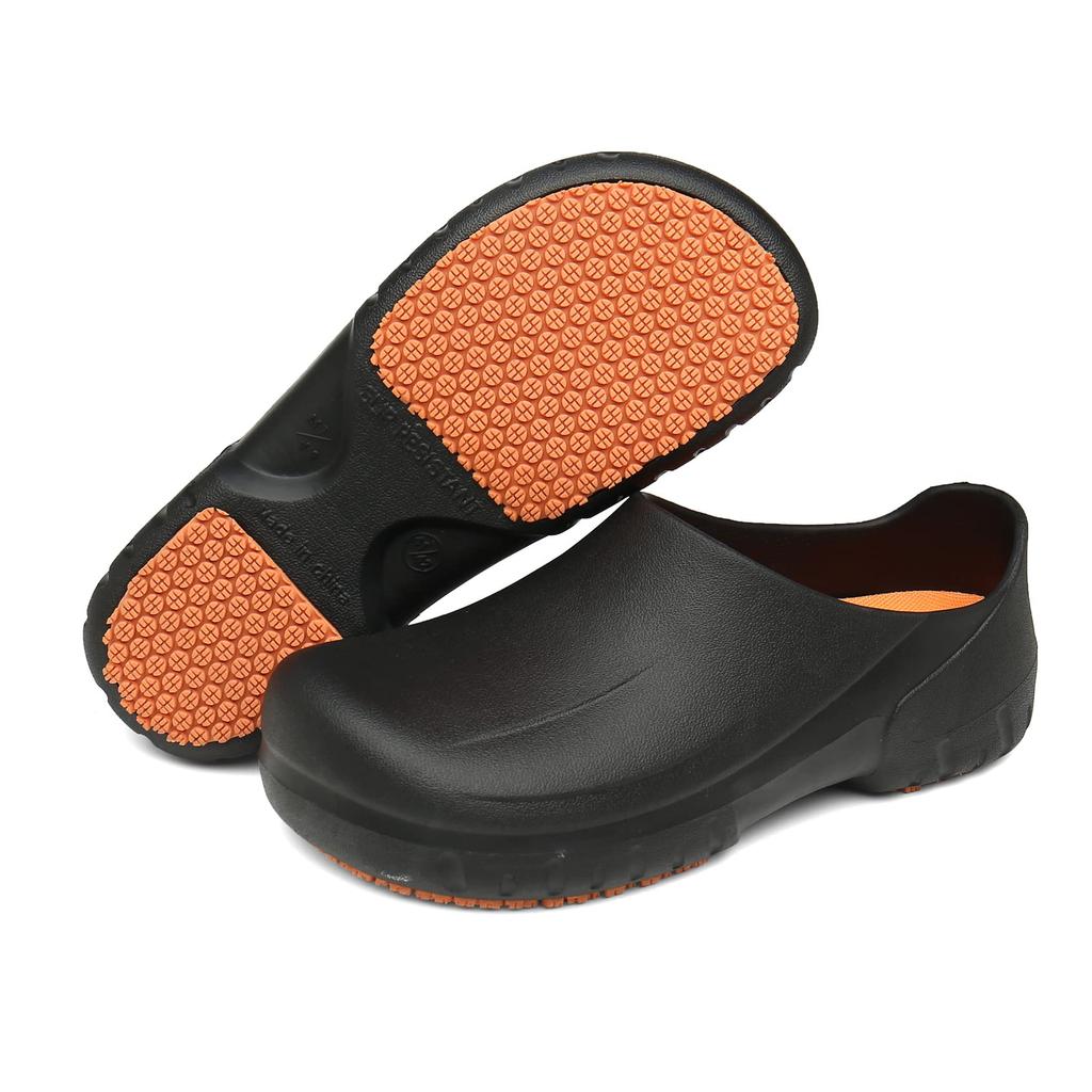 FULORIS Chef Shoes, Kitchen Shoes, Safety Shoes, Work Shoes, Non-Slip Chef Shoes, Black, for Standing Work, Agriculture, Gardening, and Other Work