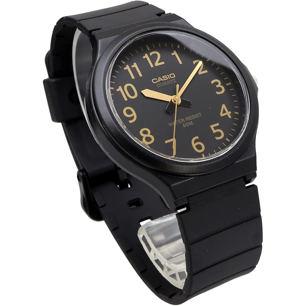 Casio Standard Analog Quartz Watch MW-240-1B2V Men's Black Overseas Model No Box