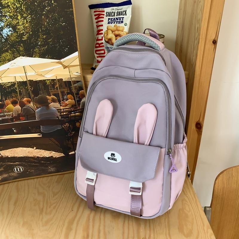 Niedlicher Rucksack für Damen, große Kapazität, Rucksack für Schüler, Schulranzen