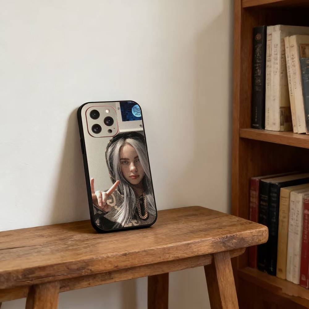 Billie Eilish P-Pirate Baird 'Connell Pouzdro na telefon Pro iPhone17,16,15,14,13,12,11 Plus,Pro Magnetické s Magsafe Bezdrátové nabíjení