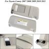 Suitable for Toyota Camry 2007 2008 2009 2010 2011 74320-06780-B02 Car Sun Visor Left and Right Gray with Makeup Mirror