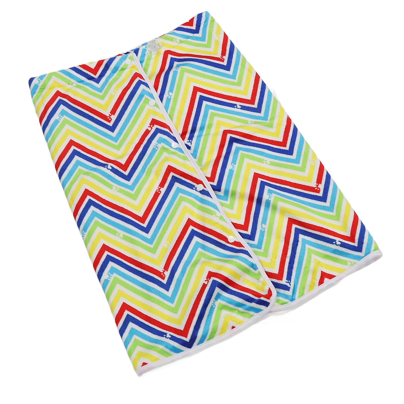 

Носимая впитывающая простыня для взрослых, высокая впитываемость, моющаяся флисовая, регулируемая на кнопках, подгузник M(for 4-6.5kg)