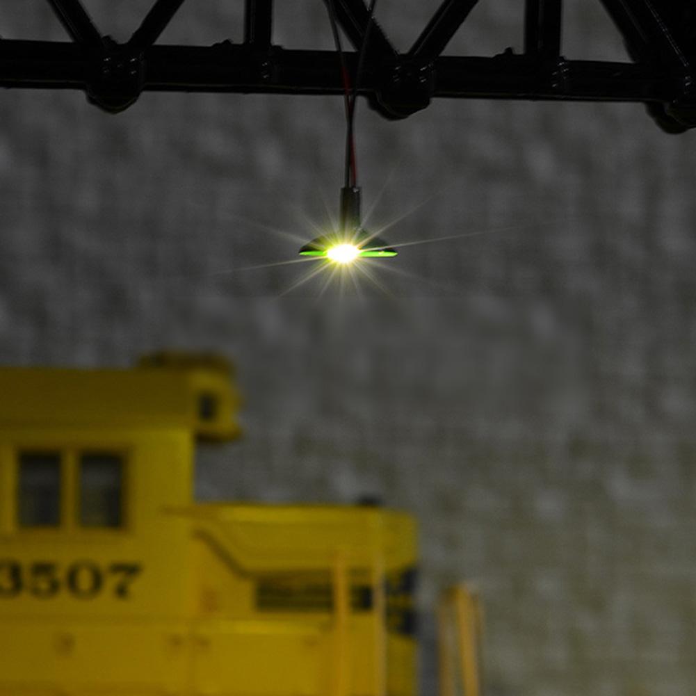 10pcs OO / HO Scale Street Light Model Wall Lamp Posts Led Ceiling Lamps Railway Train Lamp LED Street Lamp Model Landscape