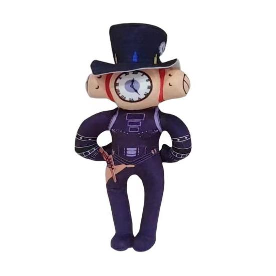 TV-Mann-Plüschtier, PP-Baumwolle, vollständig gefüllt, Sprecher, Plüschpuppe, Sammlerstück, Geschenke für Kinder, Fans, Halloween-Dekoration, Weihnachten, Geburtstag