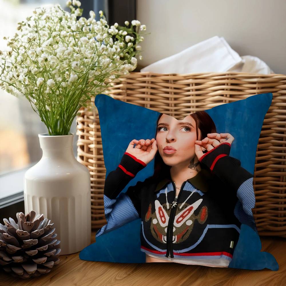 Singer Young M-MikoS Pillow Anime Pillow Sofa Bed Head Pillow Cover Cushion Cover 45x45 Cm Fashion