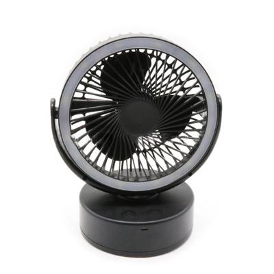 Lanterne LED portable 2 en 1 pour camping en plein air, lampe de tente avec ventilateur de plafond, ventilateur de bureau pour les pannes d'urgence en cas d'ouragan