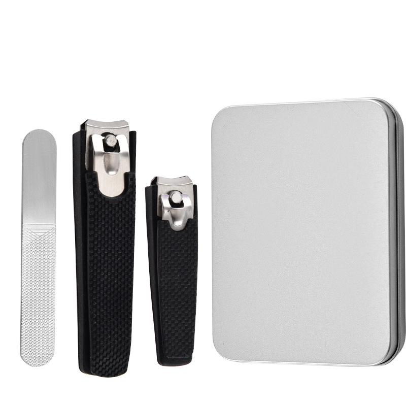 Portable Stainless Steel Nail Clipper & Trimming Set