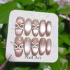 2025 New Year Lion Dance Cat-Eye Handmade Nails: High-End, Whitening Manicure