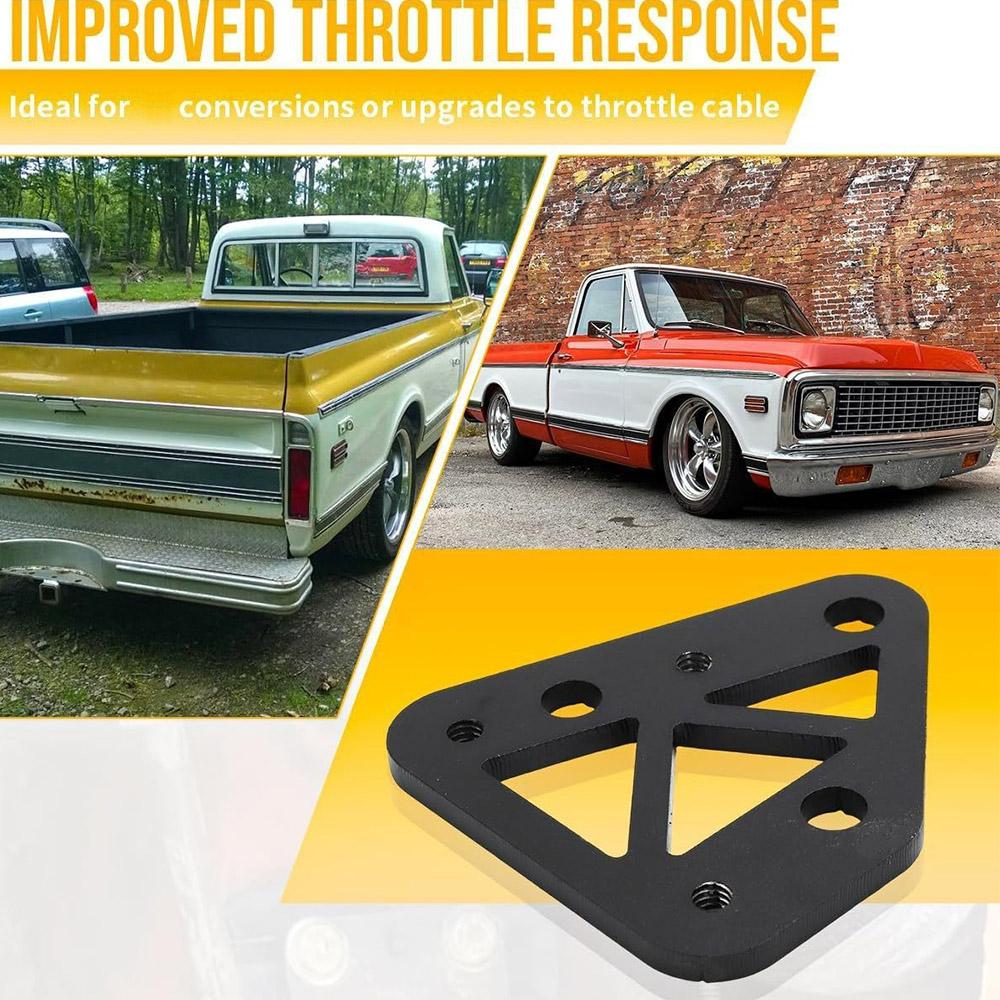 Cable Adapter Bracket Swap Gas Pedal Adapter For Chevy 1967-1972