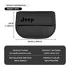For Jeep Three Port Car Seat Gap Storage Box Leather Gap Filling Organizer Cherokee Patriot Liberty Wrangler JK JL Commander