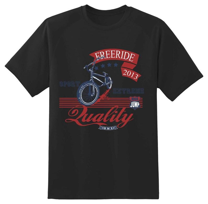 Free ride Bmx extreme Tee Shirt 112915 140