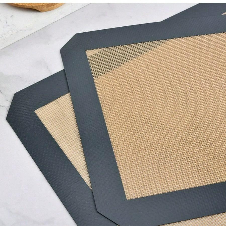 High Temperature Resistant Glass Fiber Silicone Baking Mat Baking Oven Mat Macaron Cookies Baking Mat Sugar Non-stick Mat