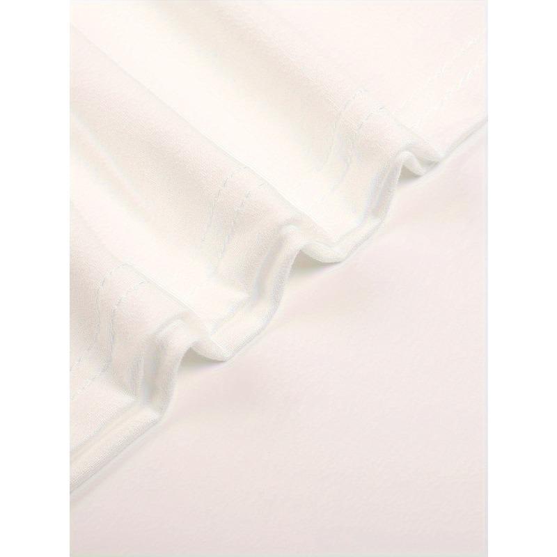 European sizes Rose Print Crew Neck T-Shirt, Casual Short Sleeve T-Shirt For Spring & Summer, Women's Clothing