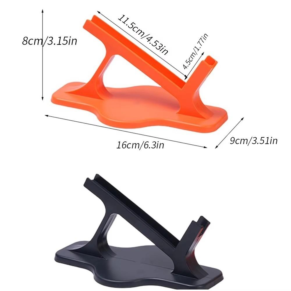 Stable Mobile Phone Holder Curved Non-Slip Side Lying Phone Holder Bedtime Entertainment