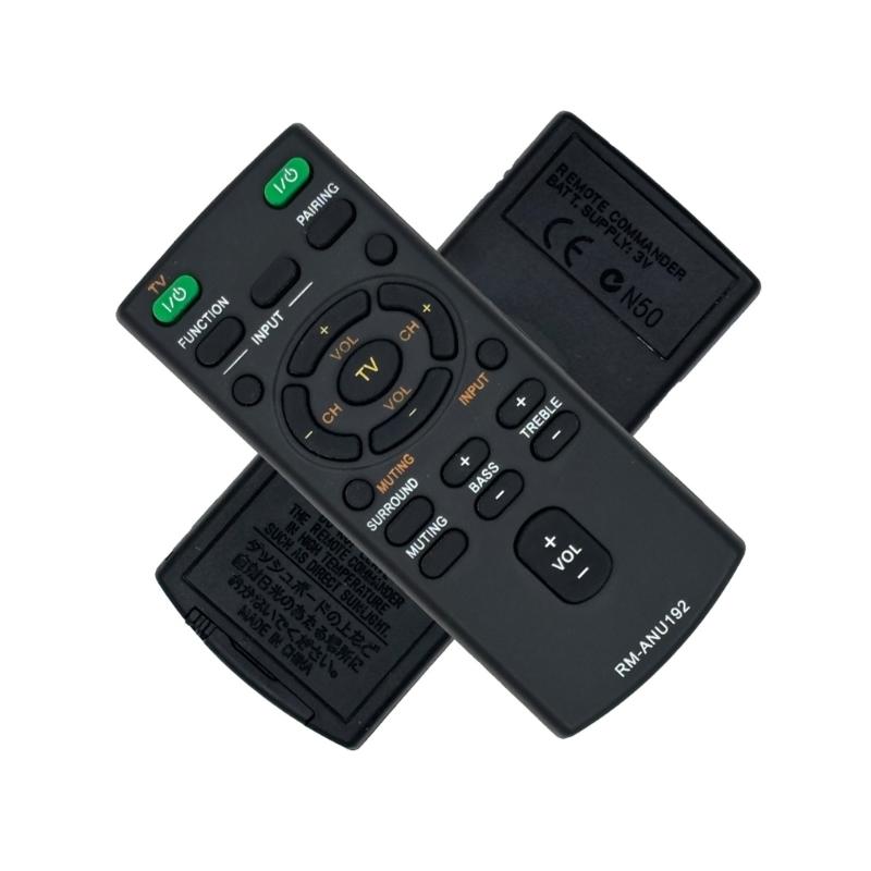 Universal Remote Control For Sound Bar RM-ANU192 RM-ANU191 HT-CT60BT SA-CT60BT Easy Setups
