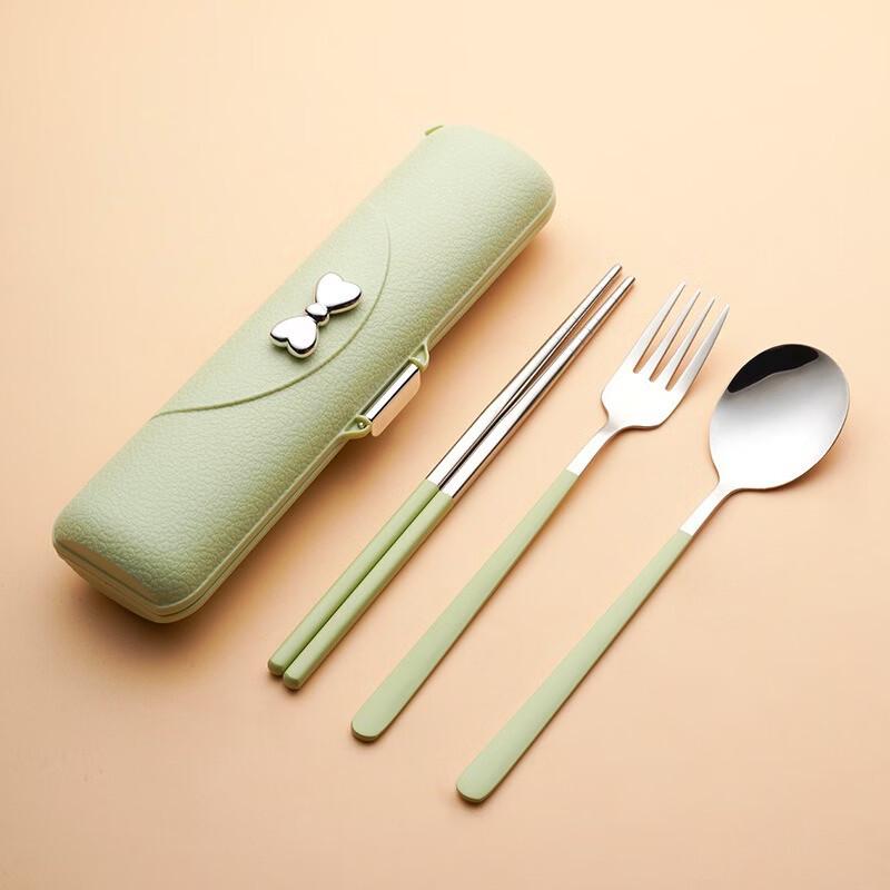 Ruhan Stainless Steel Bowknot Cutlery Set