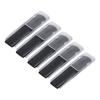 5PCS Eb Alto Saxophone Reeds Strength 2.5 Resin Sax Reeds Replacement for Woodwind Instrument Beginners and Players