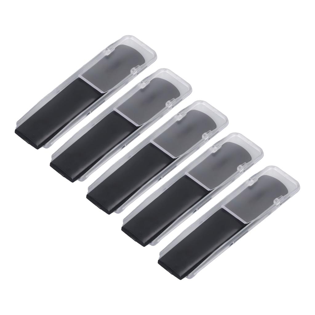 5PCS Eb Alto Saxophone Reeds Strength 2.5 Resin Sax Reeds Replacement for Woodwind Instrument Beginners and Players