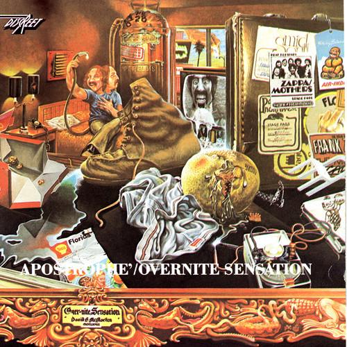 CD FRANK ZAPPA Apostrophe Overnite Sensation RCD40025 Rykodisc 1986 US Jazz Used