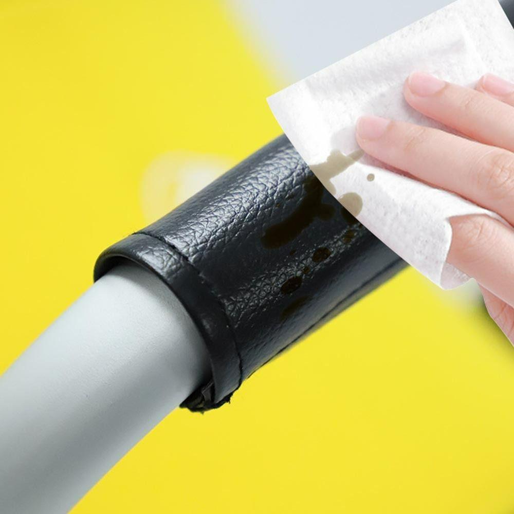 Protezione per bracciolo per passeggino Copri carrello per auto per bambini Copri maniglia in pelle PU Copri maniglia per passeggino