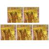Sparkling Foil Fringe Curtains 1x2m Metallic Streamer Backdrop for Wedding