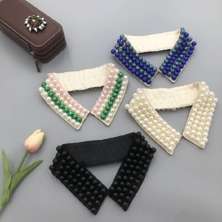Sweet Small Pointed Lapel False Collar Woman Applique Neckline for Formal Suit