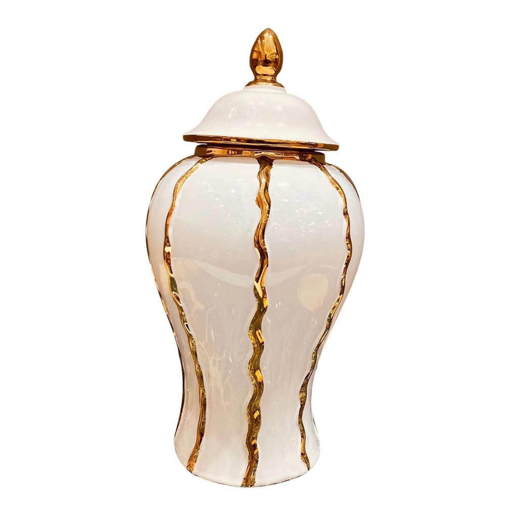 Ceramic Jar with Lid - Elegant Home Storage Solution