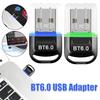 BT6.0 Small Receiver Transmitter USB2.0/3.0 Wireless PC Dongle Multi-Purpose Driver-Free USB Transmitter for Keyboard/Mouse