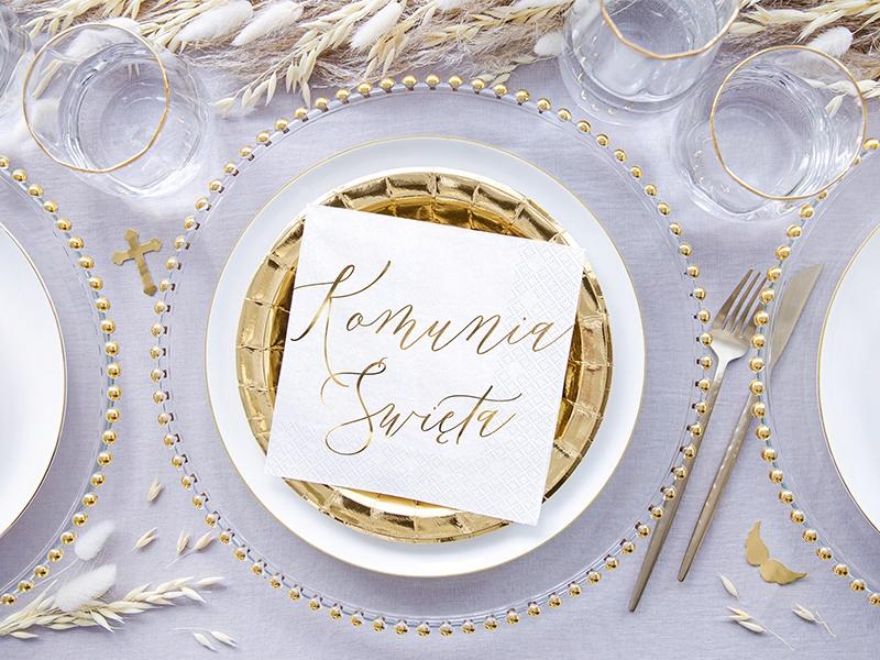 Holy Communion Napkins, White, 33X33Cm