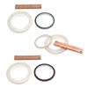 1/4 10Inch Tape Splicing Block Set and Leading Splicing Tape and Leader Tape Hold Tape Repair Kit for Revoxsonido