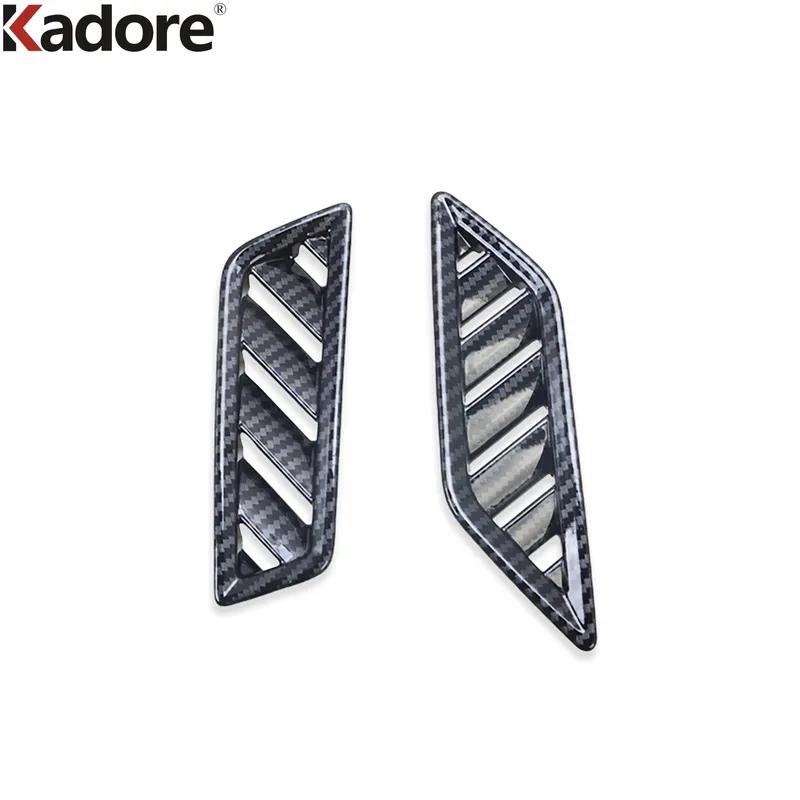 Car Front Air Condition Vent Outlet Cover Trim For Volkswagen VW Golf 8 MK8 Pro R Carbon Interior Accessories