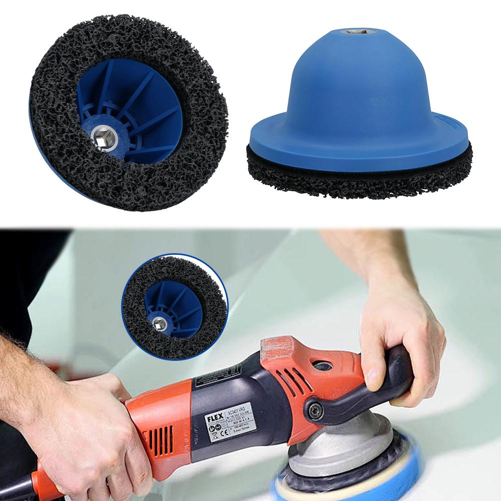 150mm Wheel Hub Grinder Silicon Carbide Disc Wheel Hub Resurfacing Kit Universal Hub Cleaner for Cars Caravans Sprinters