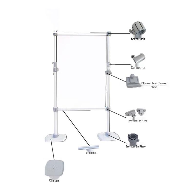 Outdoor Telescopic Display Stand