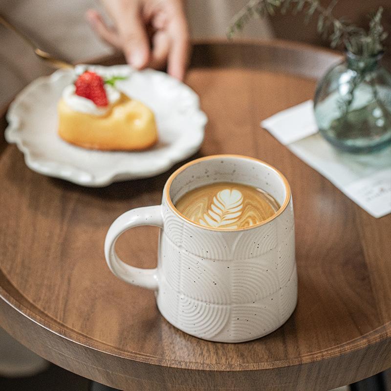 Couple Style Things Are Simple And High-End Sub-Ceramic Milk Coffee Cups, Couple To Cup Export