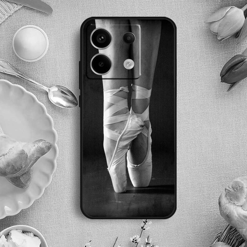 Ballet Shoes Case For Xiaomi Redmi Note 13 11 10 12 14 15 Pro Plus Cover For Redmi 15 14C 10C 13C 12C 15C