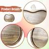 Wood Serving Tray Food Platter Dried Fruit Plate for Tea Vegetable